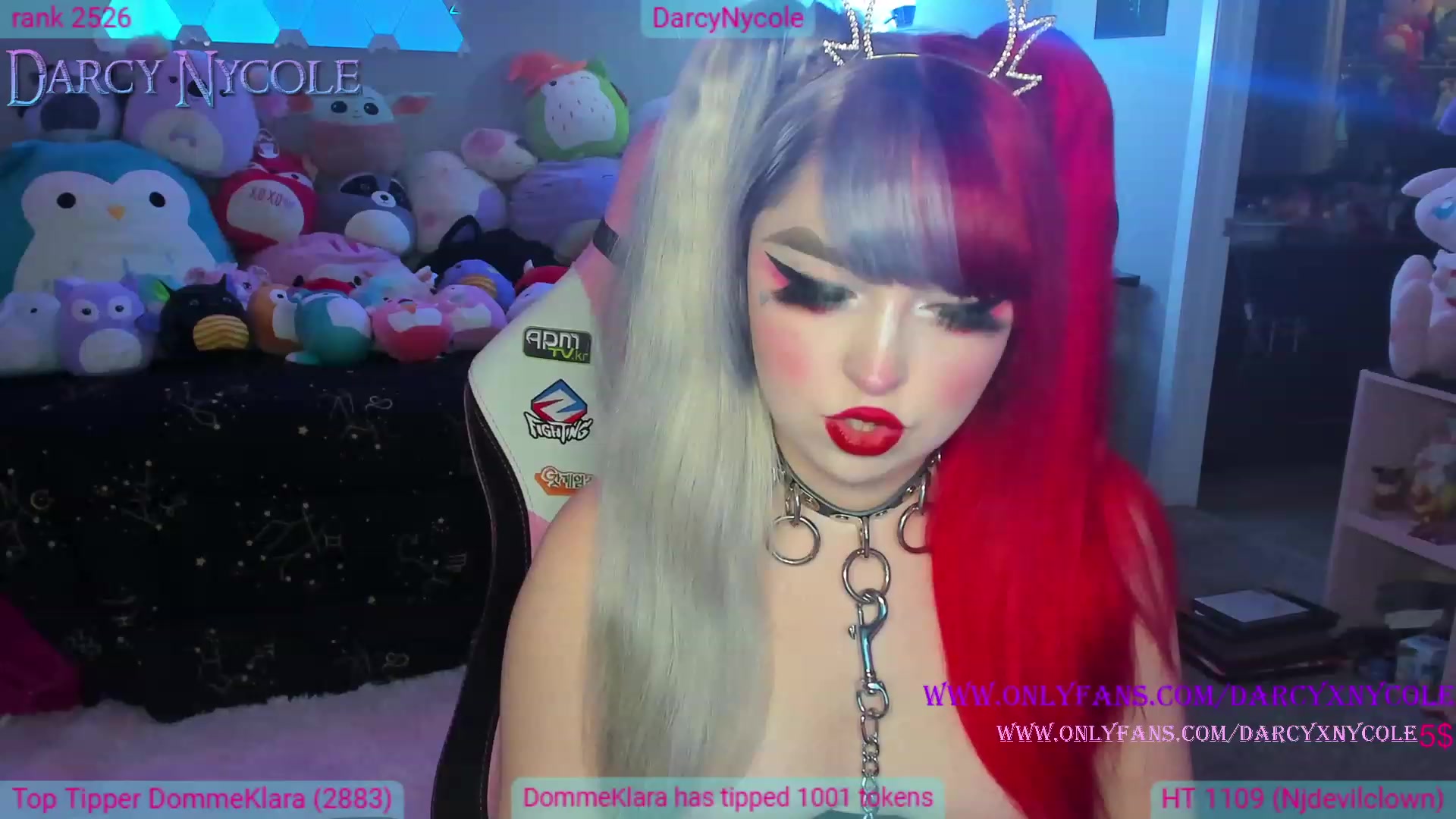 Gallery image thumbnail from DarcyNycole's myfreecams stream on, 11/24/2022, 08:25 image 1 of 20