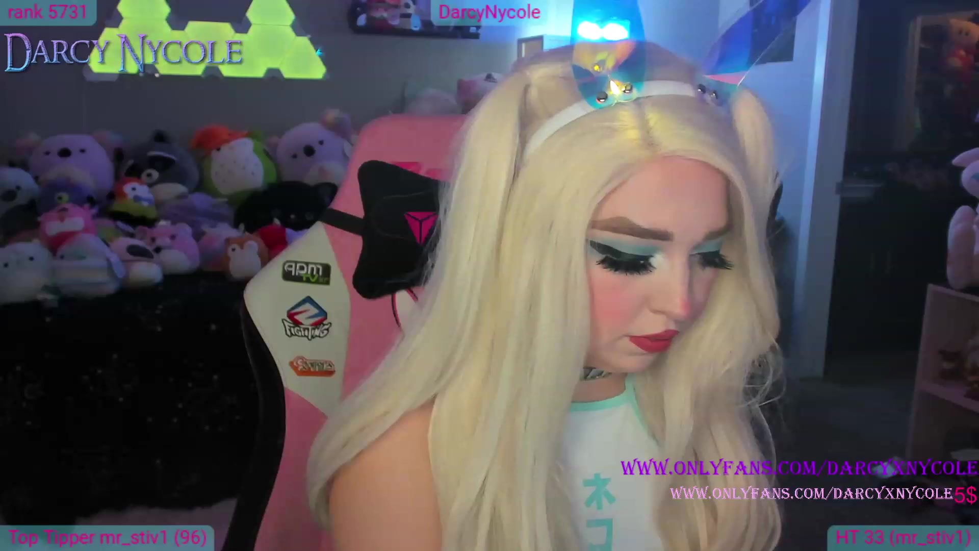 Gallery image thumbnail from DarcyNycole's myfreecams stream on, 12/03/2022, 11:36 image 5 of 20