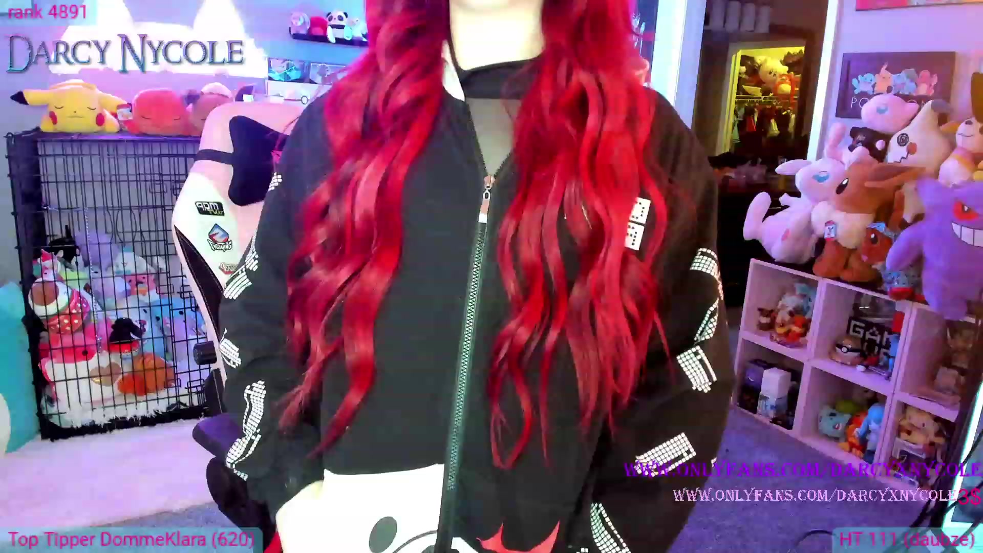 Gallery image thumbnail from DarcyNycole's myfreecams stream on, 02/20/2023, 04:27 image 1 of 20