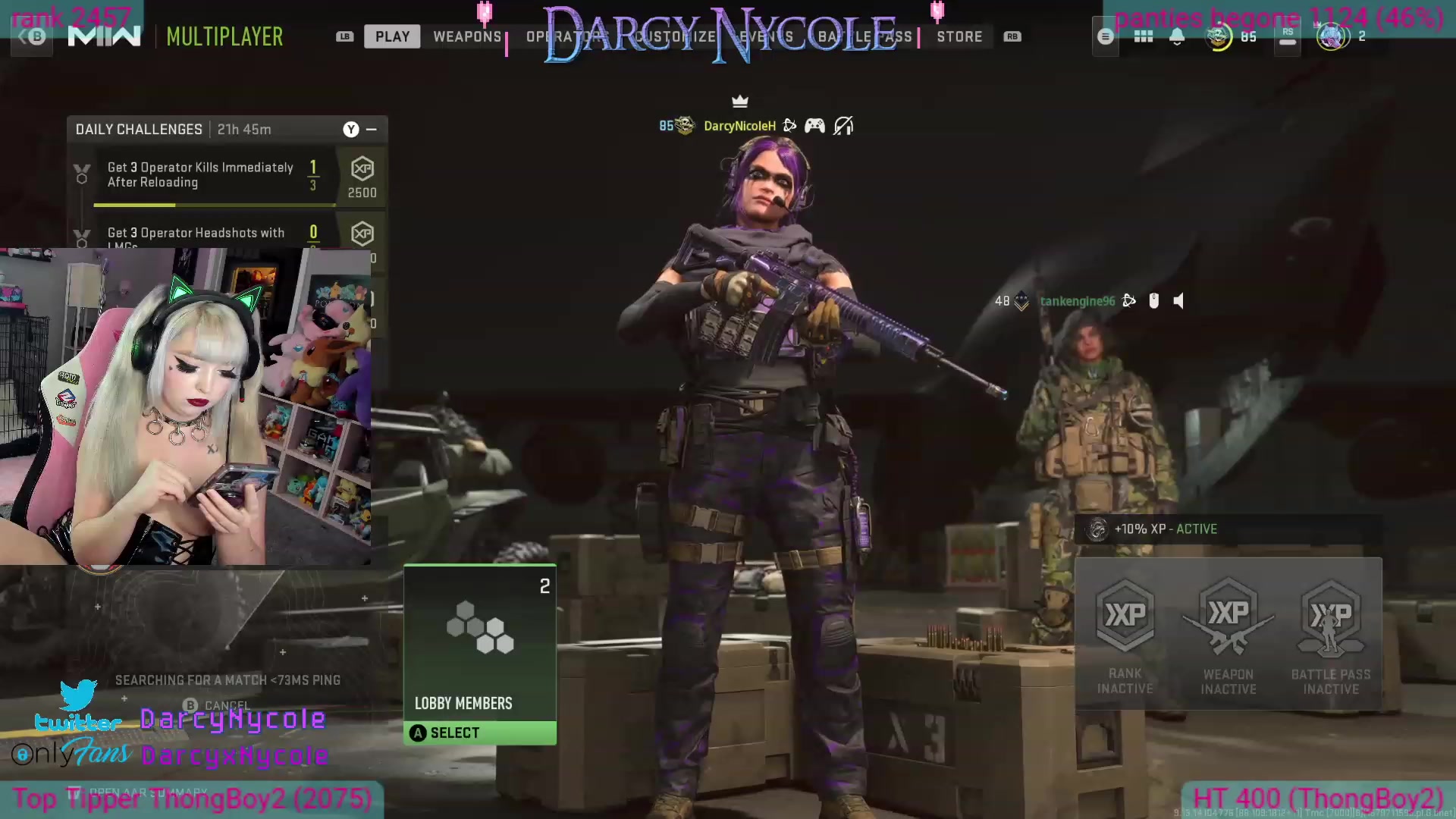 Gallery image thumbnail from DarcyNycole's myfreecams stream on, 03/26/2023, 07:31 image 14 of 20
