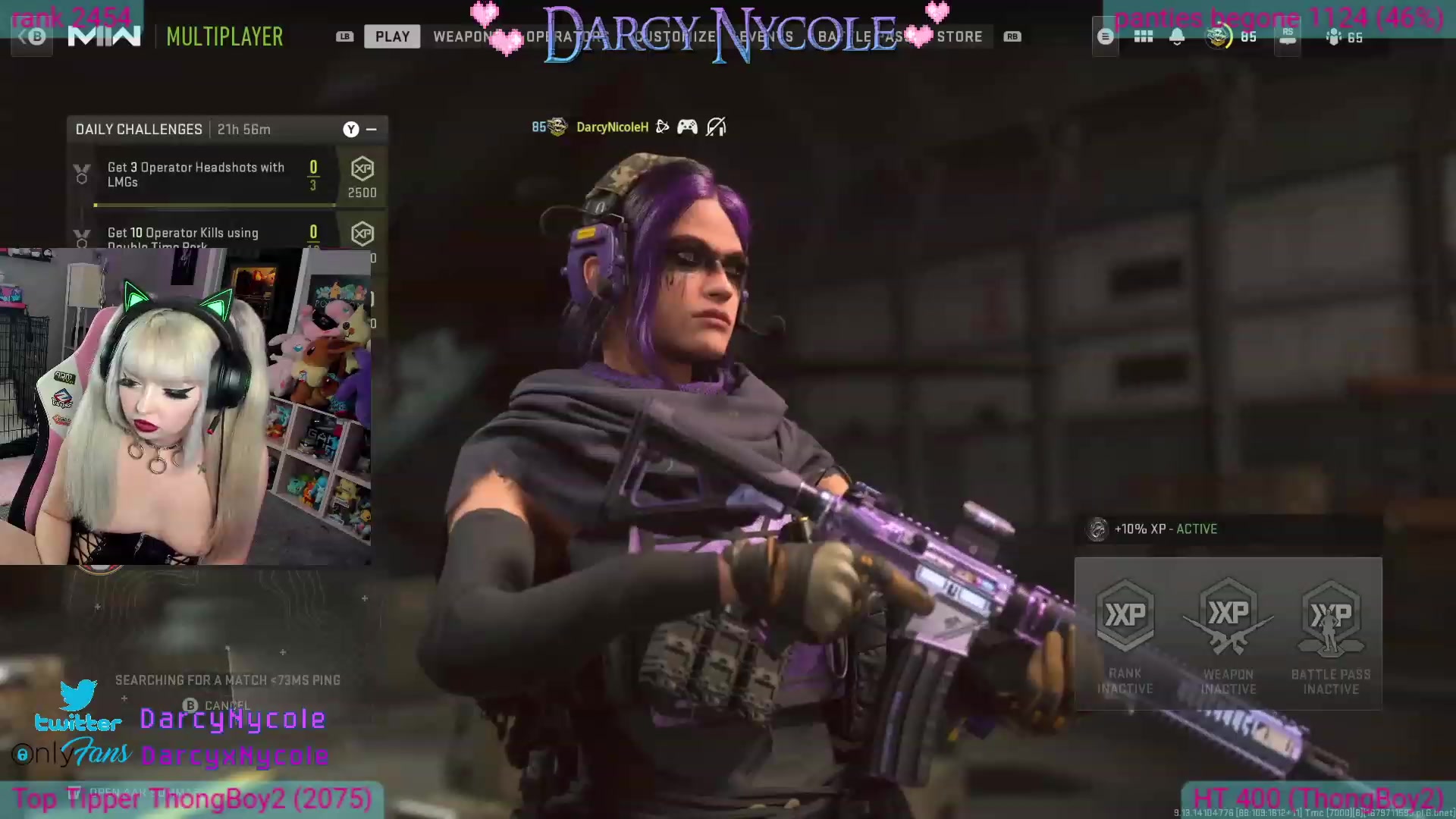 Gallery image thumbnail from DarcyNycole's myfreecams stream on, 03/26/2023, 07:31 image 8 of 20