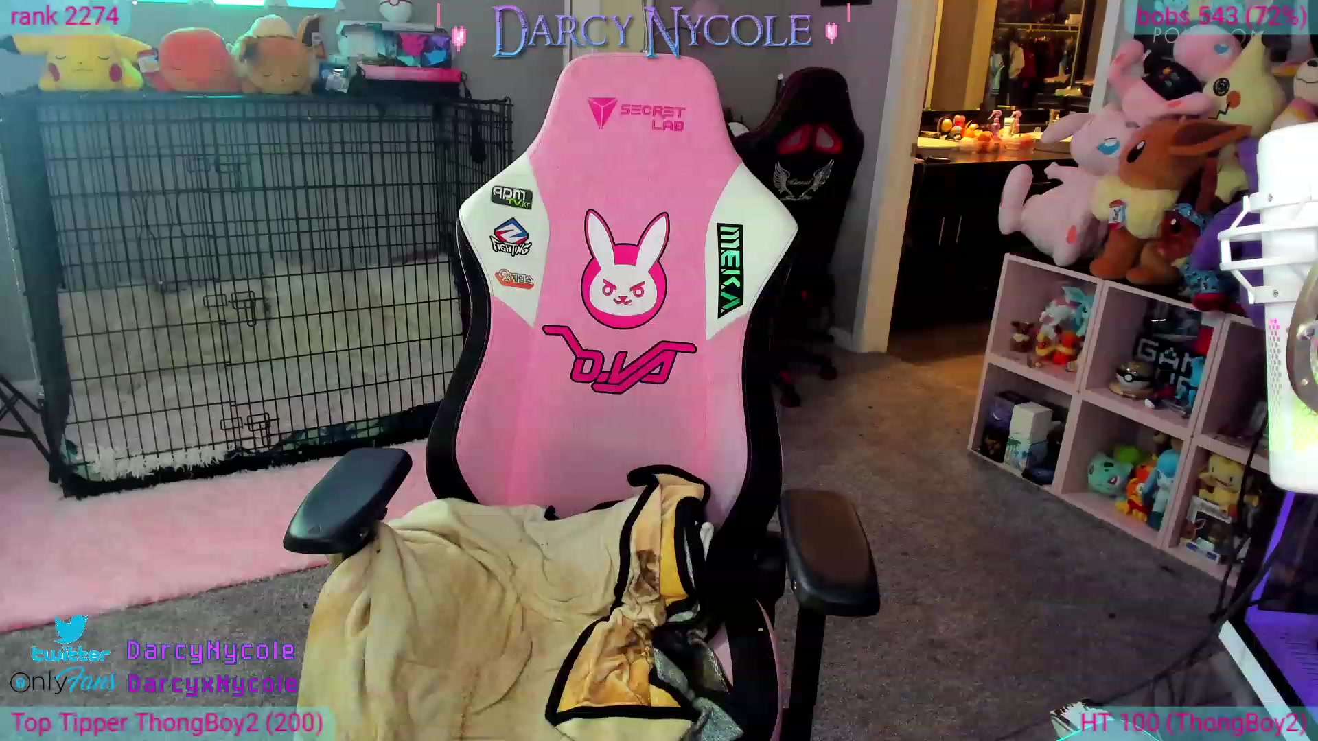 Gallery image thumbnail from DarcyNycole's myfreecams stream on, 03/27/2023, 07:29 image 7 of 20