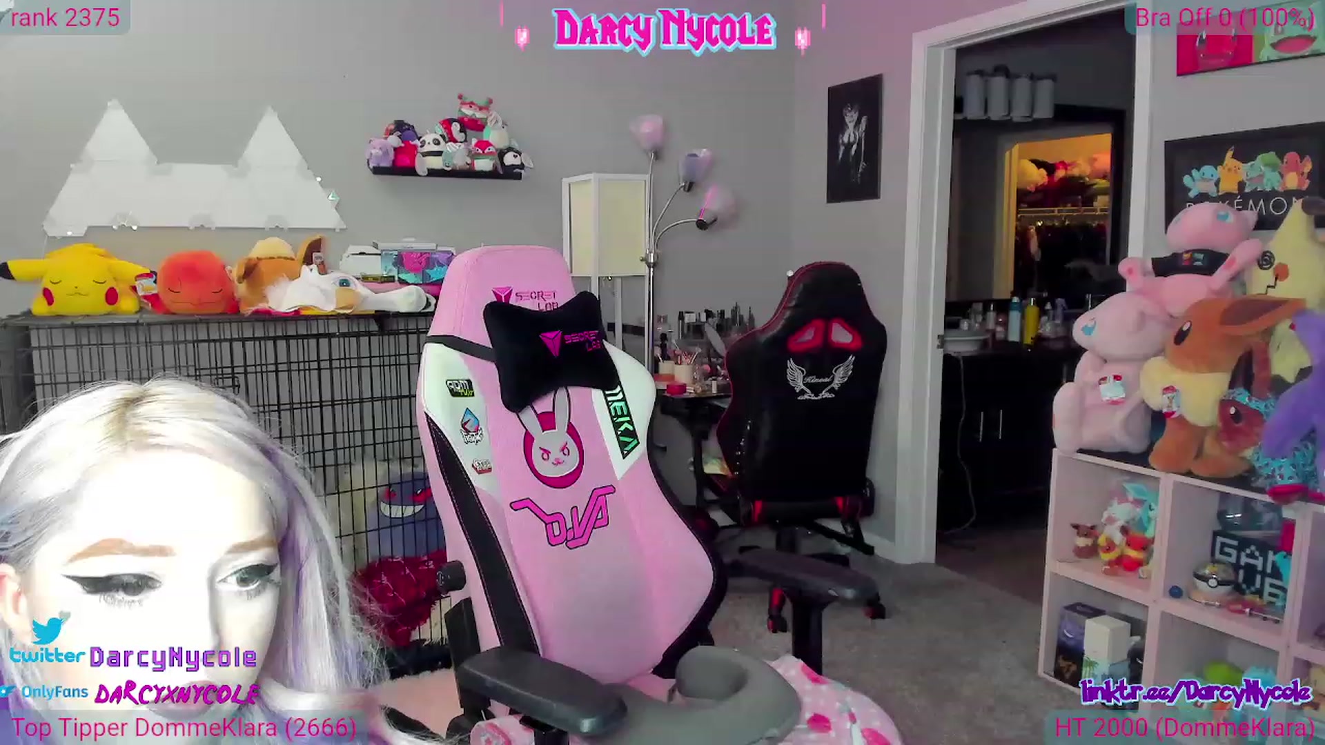 Gallery image thumbnail from DarcyNycole's myfreecams stream on, 06/22/2023, 08:21 image 10 of 20