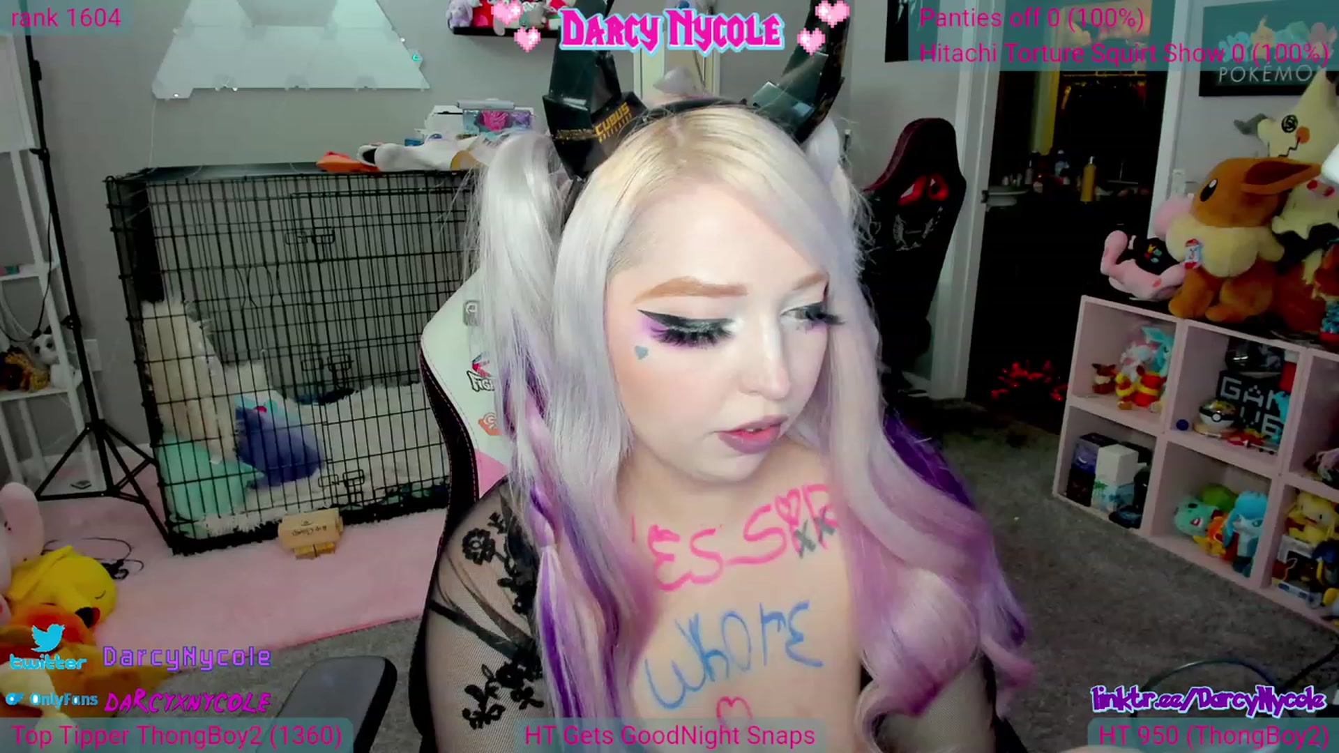 Gallery image thumbnail from DarcyNycole's myfreecams stream on, 06/25/2023, 09:13 image 1 of 20