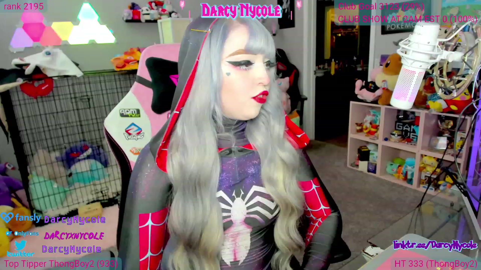 Gallery image thumbnail from DarcyNycole's myfreecams stream on, 07/22/2023, 07:00 image 7 of 20