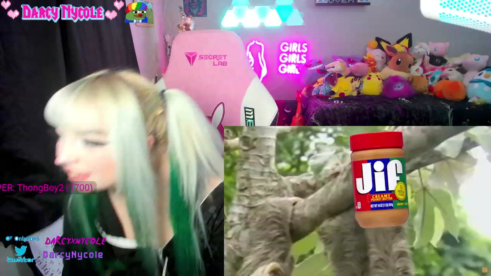 Gallery image thumbnail from DarcyNycole's myfreecams stream on, 12/22/2023, 10:39 image 16 of 20
