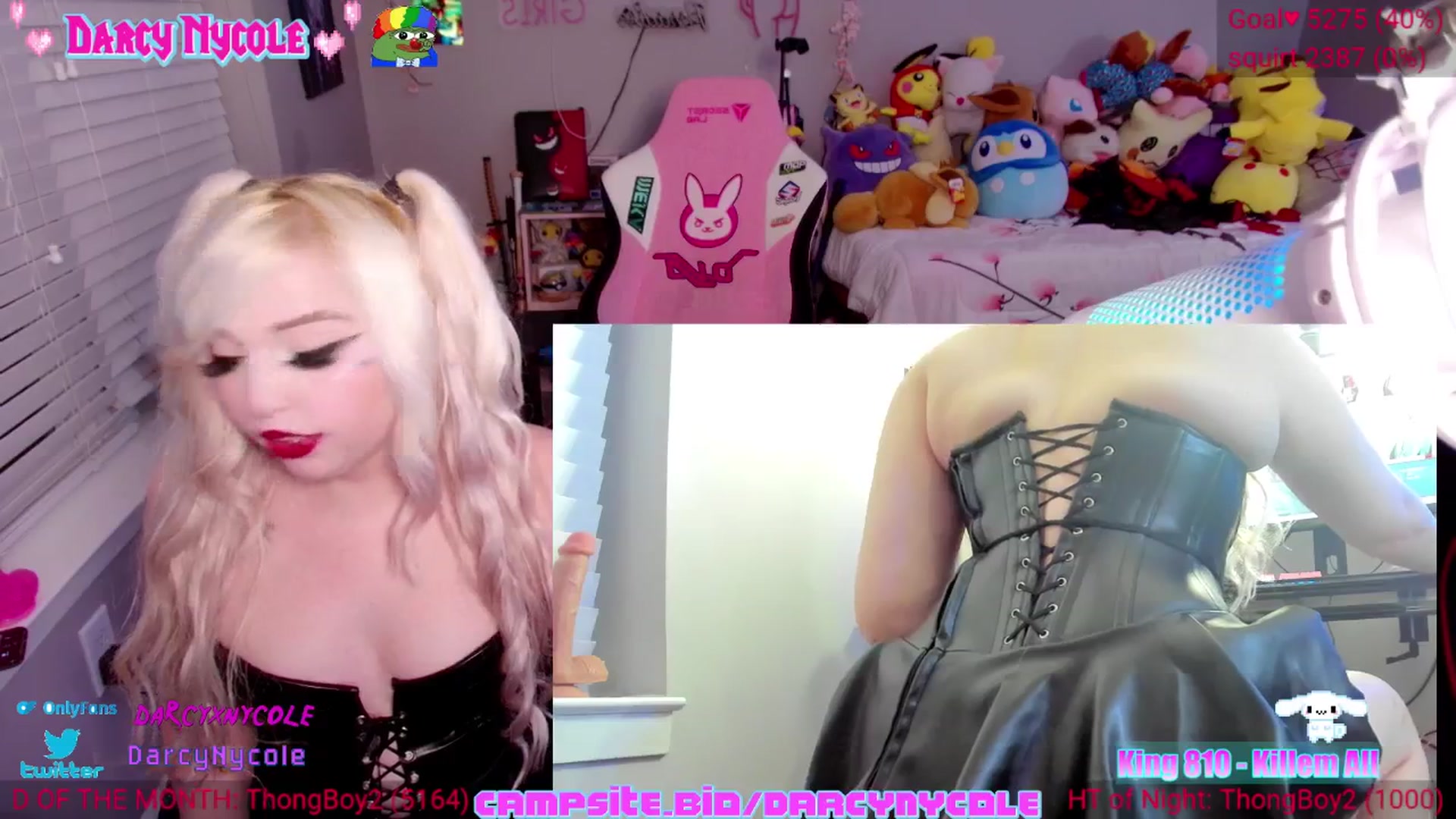 Gallery image thumbnail from DarcyNycole's myfreecams stream on, 05/19/2024, 04:04 image 16 of 20