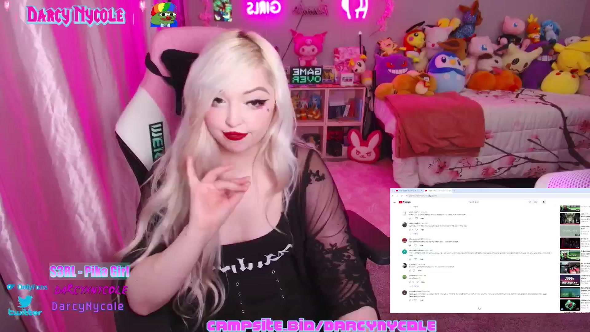 Gallery image thumbnail from DarcyNycole's myfreecams stream on, 06/03/2024, 07:56 image 13 of 20