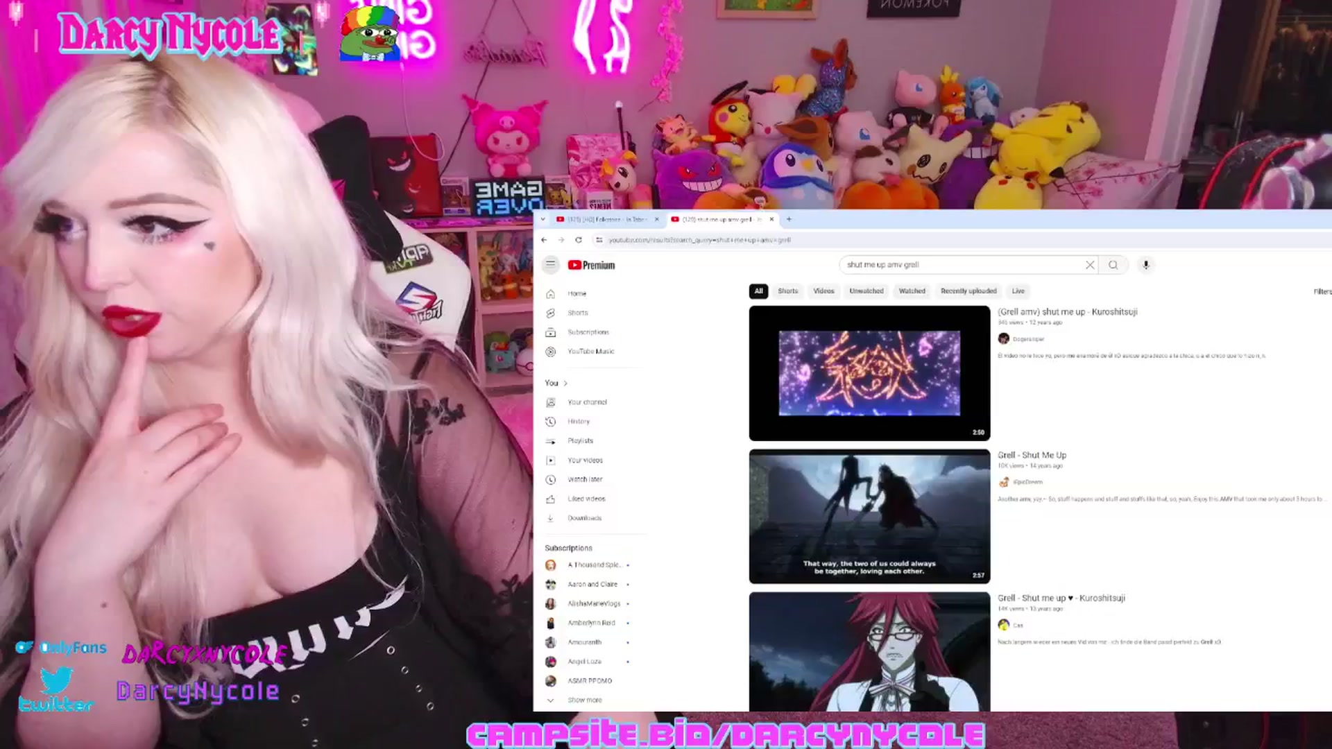 Gallery image thumbnail from DarcyNycole's myfreecams stream on, 06/03/2024, 07:56 image 14 of 20