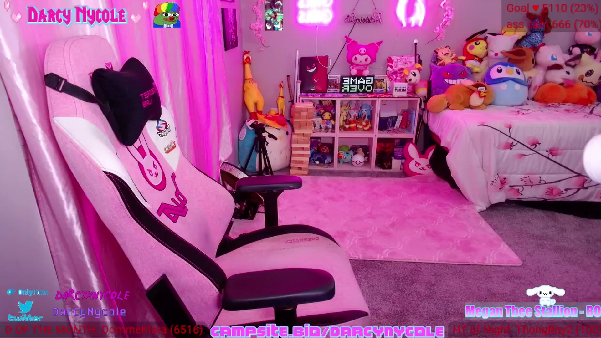 Gallery image thumbnail from DarcyNycole's myfreecams stream on, 06/23/2024, 10:05 image 10 of 20