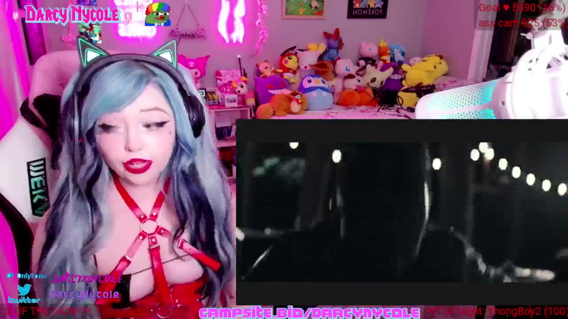 Gallery image thumbnail from DarcyNycole's myfreecams stream on, 06/27/2024, 08:05 image 5 of 20