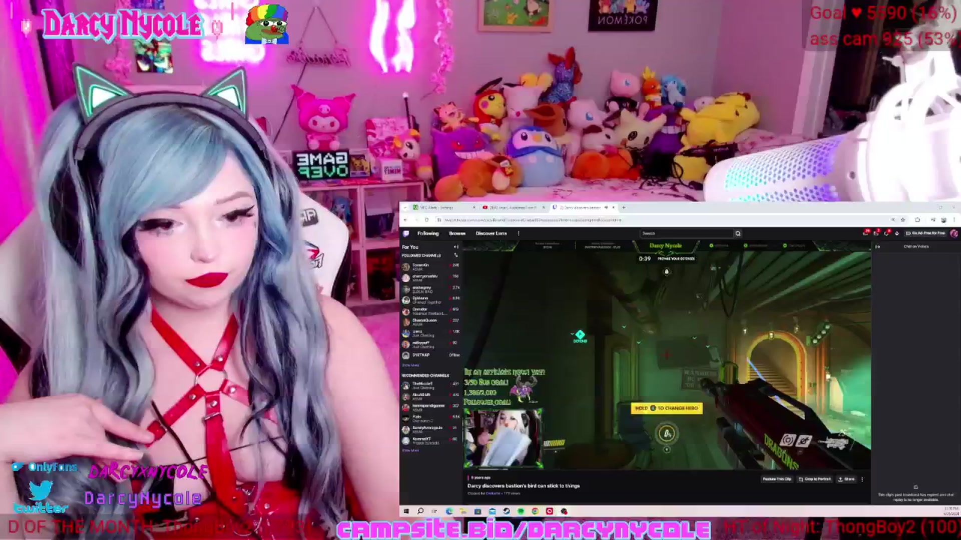 Gallery image thumbnail from DarcyNycole's myfreecams stream on, 06/27/2024, 08:05 image 1 of 20