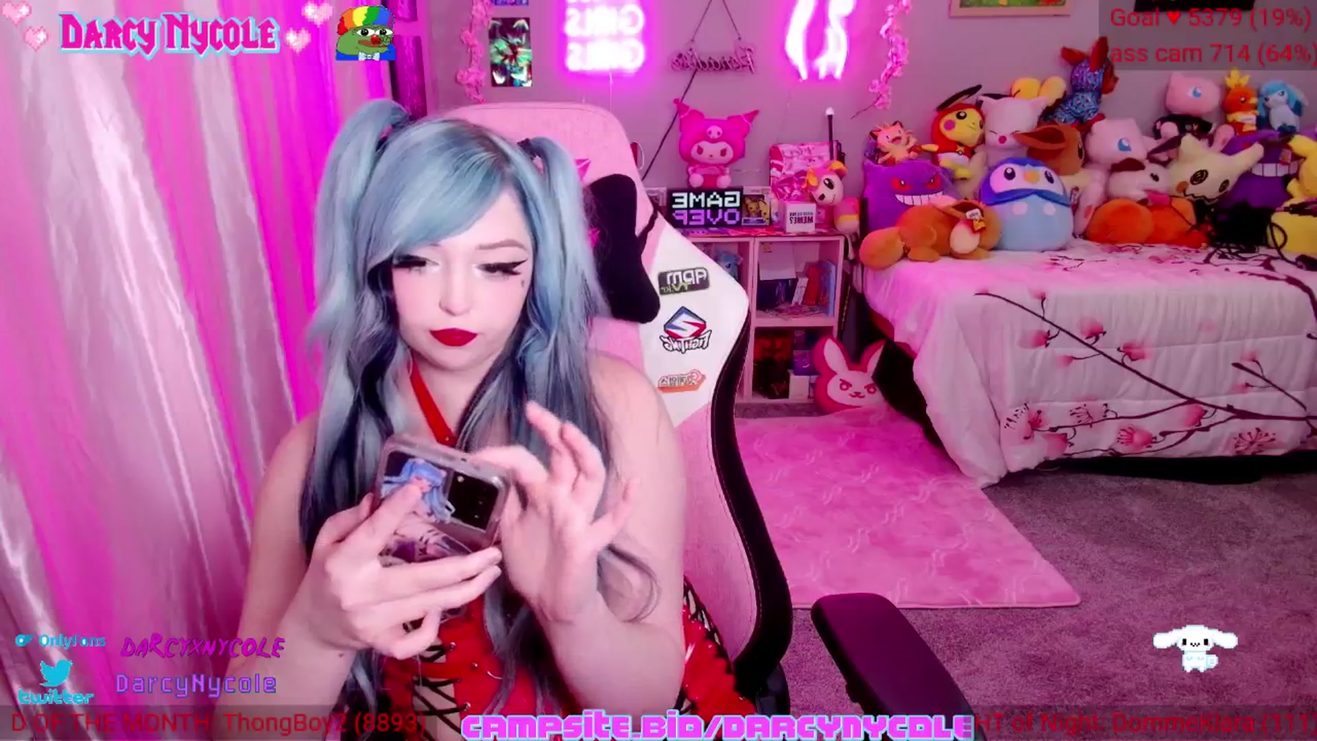 Gallery image thumbnail from DarcyNycole's myfreecams stream on, 06/27/2024, 08:05 image 11 of 20