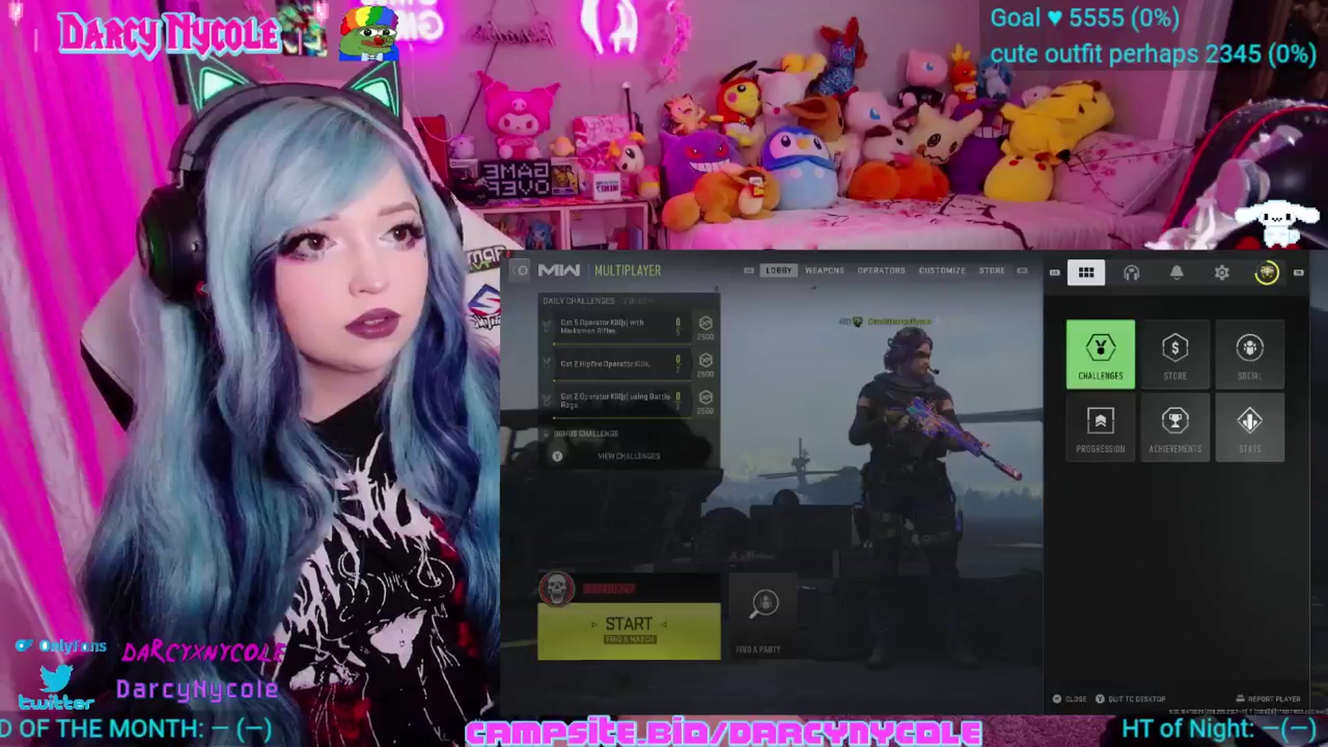 Gallery image thumbnail from DarcyNycole's myfreecams stream on, 07/08/2024, 07:12 image 10 of 20