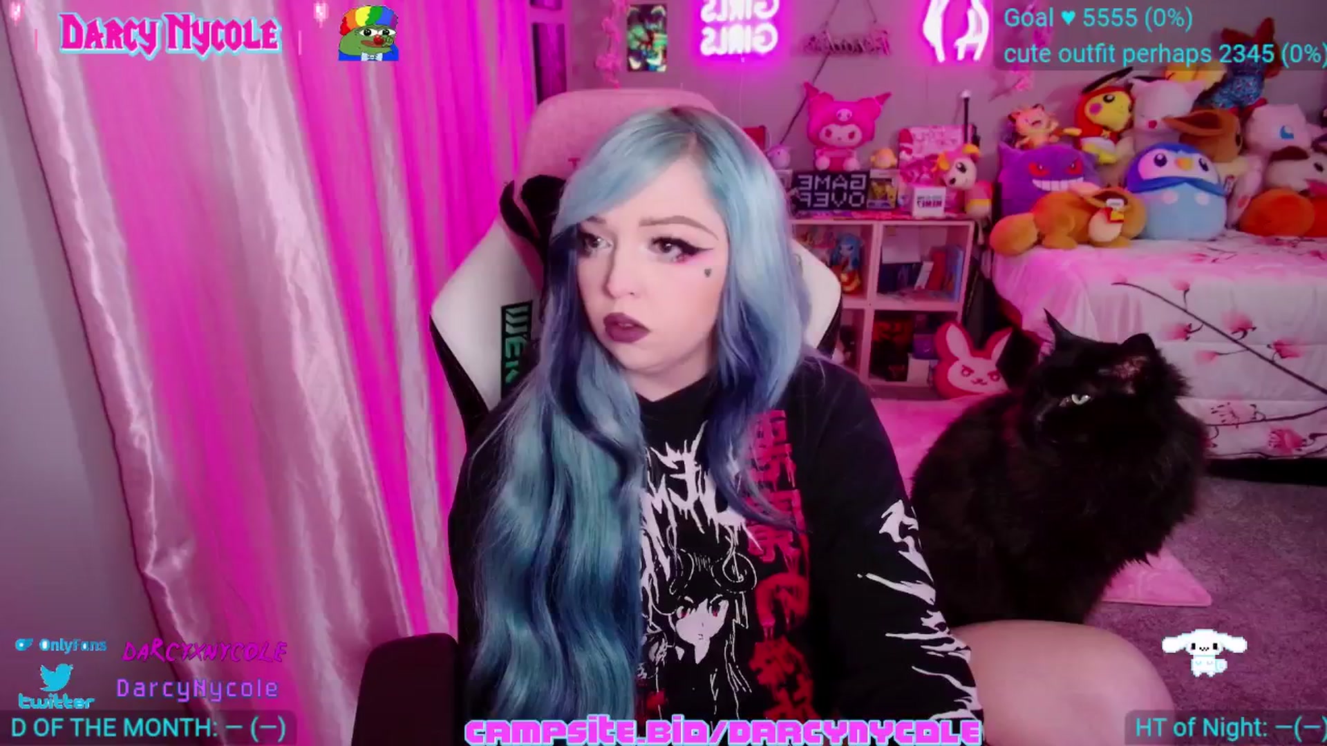 Gallery image thumbnail from DarcyNycole's myfreecams stream on, 07/08/2024, 07:12 image 1 of 20