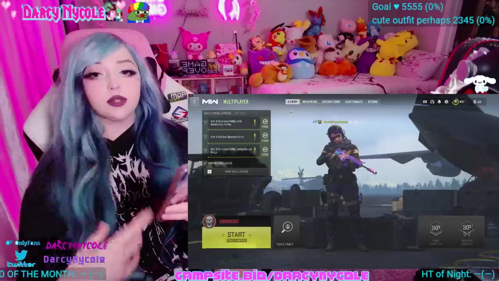 Gallery image thumbnail from DarcyNycole's myfreecams stream on, 07/08/2024, 07:12 image 17 of 20