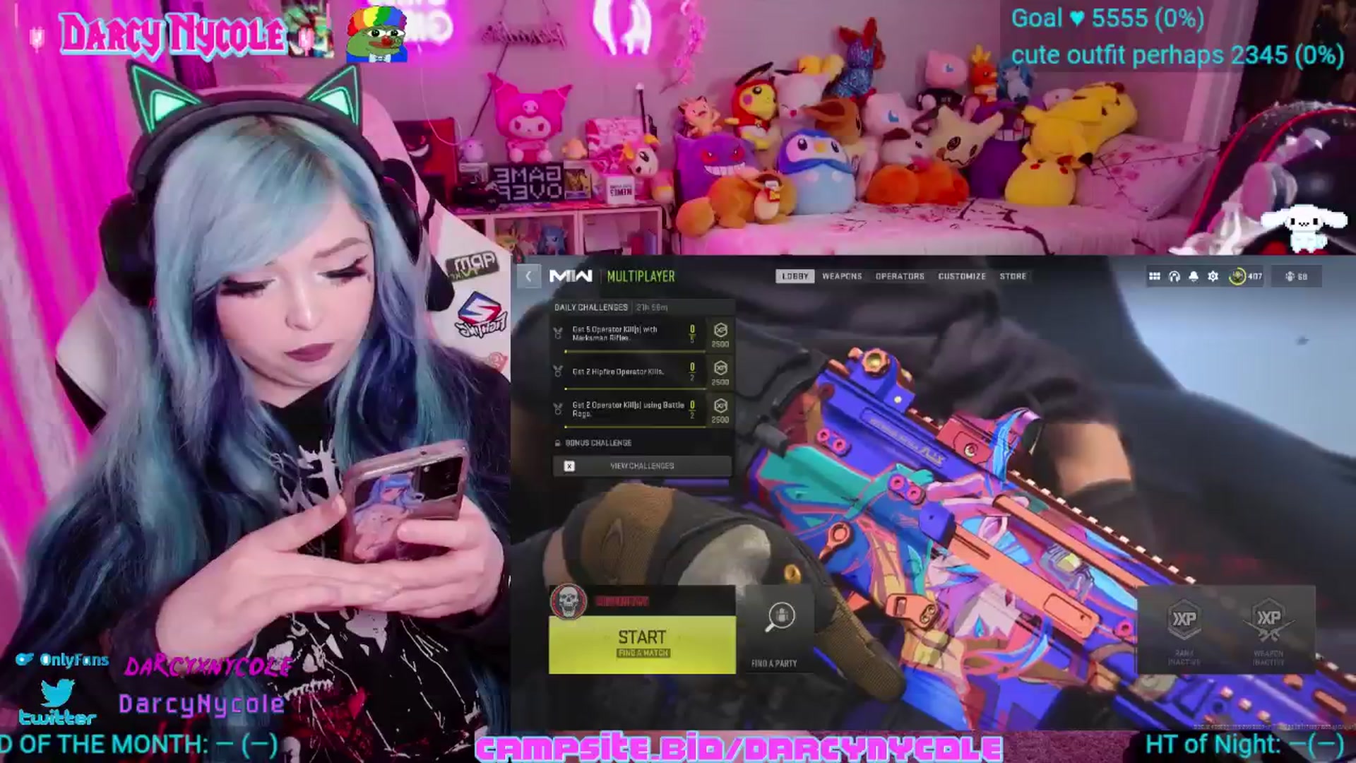 Gallery image thumbnail from DarcyNycole's myfreecams stream on, 07/08/2024, 07:12 image 12 of 20