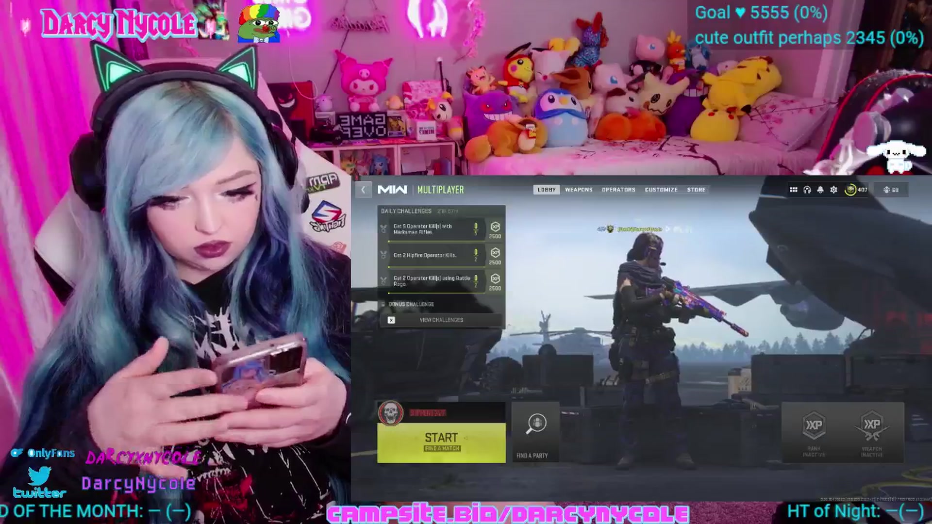 Gallery image thumbnail from DarcyNycole's myfreecams stream on, 07/08/2024, 07:12 image 11 of 20