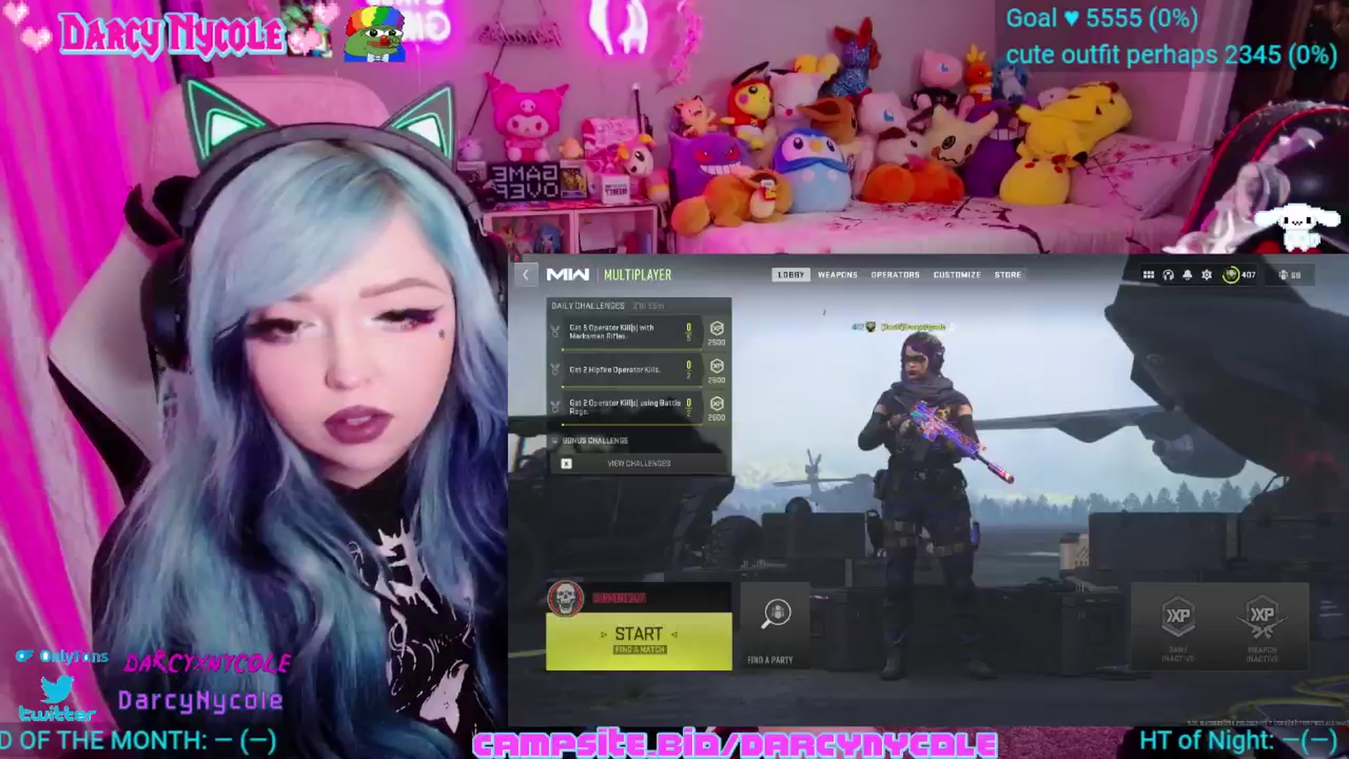 Gallery image thumbnail from DarcyNycole's myfreecams stream on, 07/08/2024, 07:12 image 14 of 20
