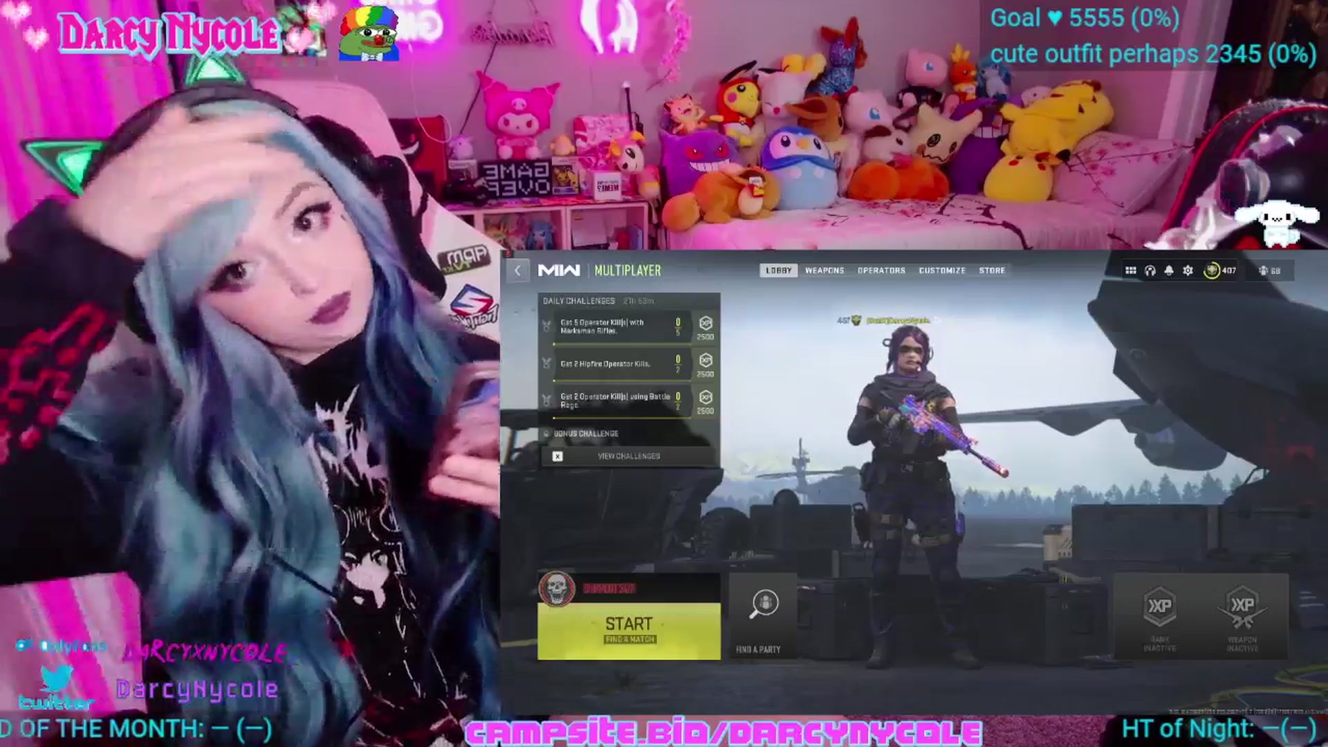 Gallery image thumbnail from DarcyNycole's myfreecams stream on, 07/08/2024, 07:12 image 16 of 20
