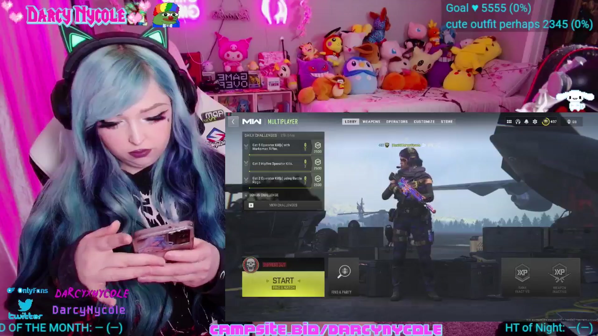 Gallery image thumbnail from DarcyNycole's myfreecams stream on, 07/08/2024, 07:12 image 15 of 20