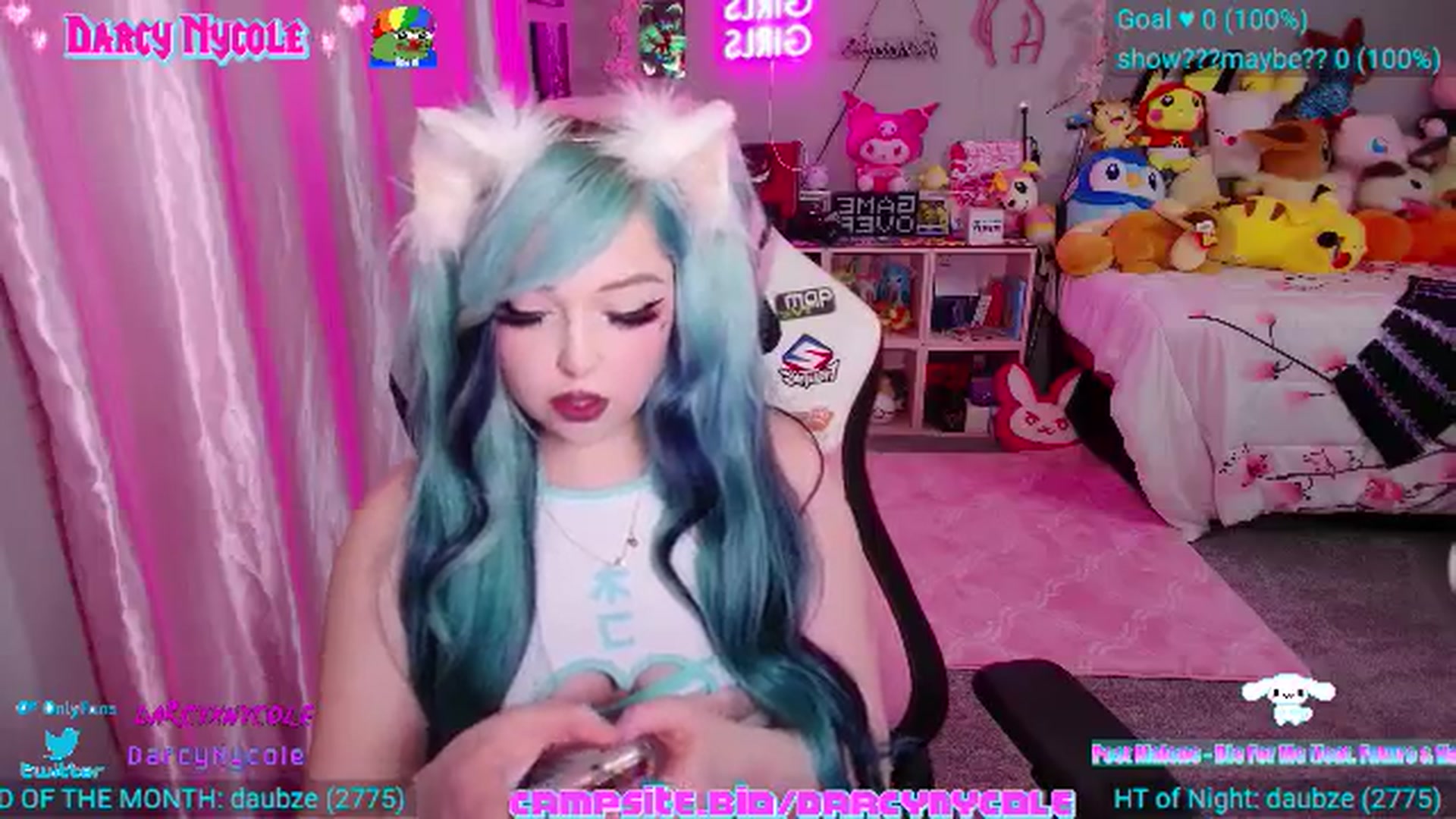 Gallery image thumbnail from DarcyNycole's myfreecams stream on, 07/11/2024, 07:21 image 10 of 20