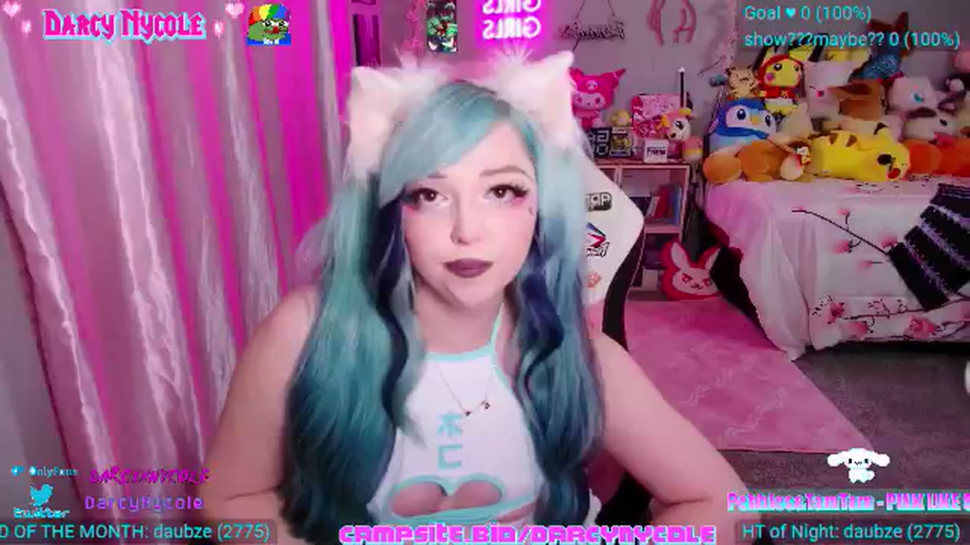 Gallery image thumbnail from DarcyNycole's myfreecams stream on, 07/11/2024, 07:21 image 1 of 20