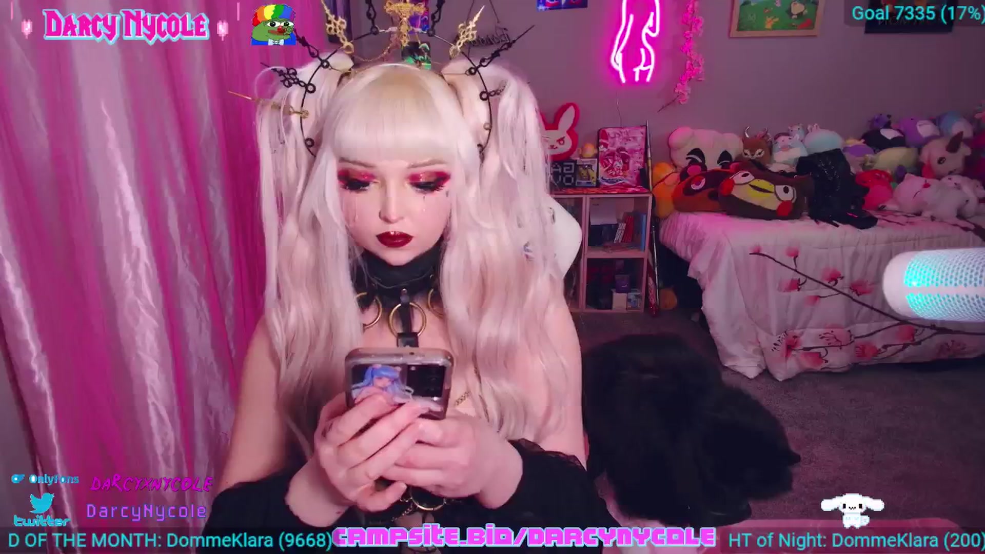 Gallery image thumbnail from DarcyNycole's myfreecams stream on, 09/19/2024, 07:22 image 6 of 20