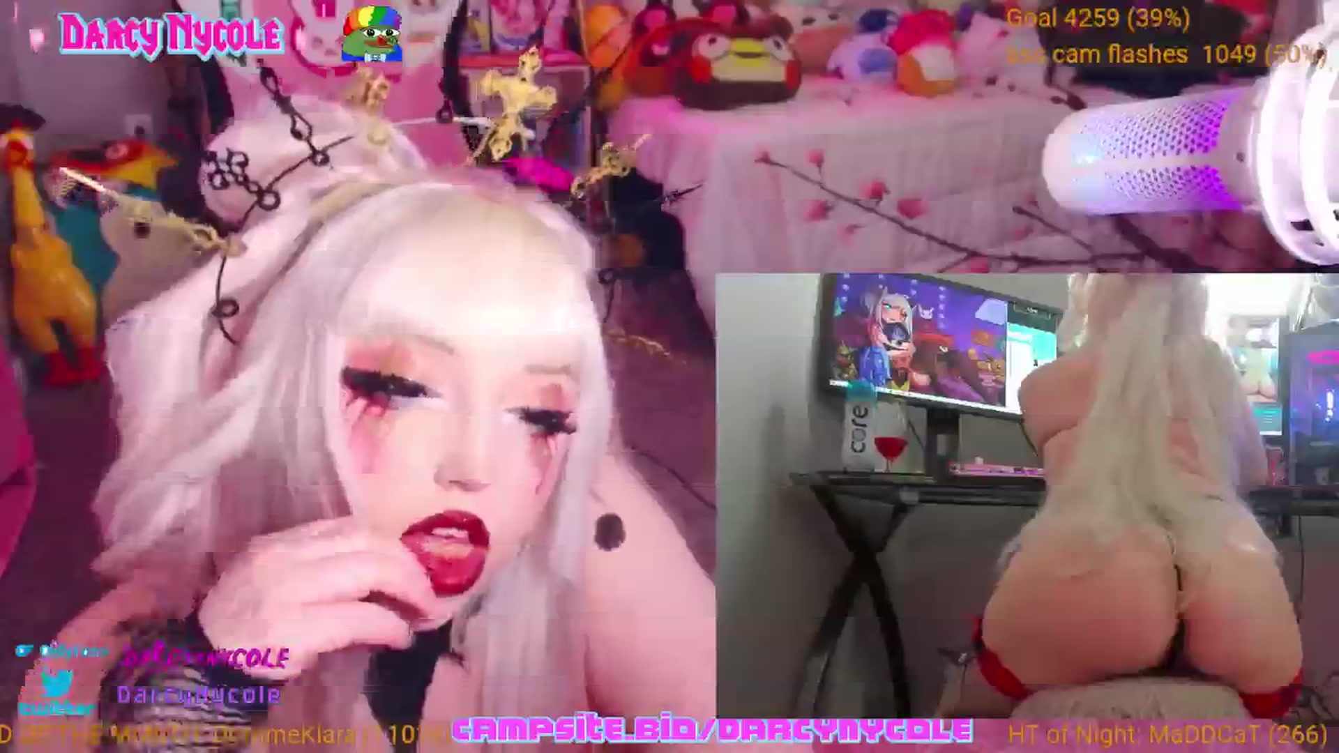 Gallery image thumbnail from DarcyNycole's myfreecams stream on, 09/26/2024, 07:31 image 11 of 20