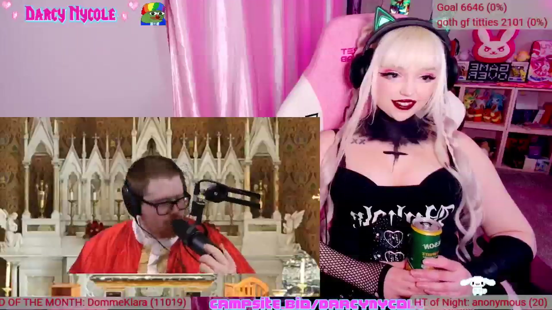 Gallery image thumbnail from DarcyNycole's myfreecams stream on, 09/27/2024, 10:39 image 8 of 20