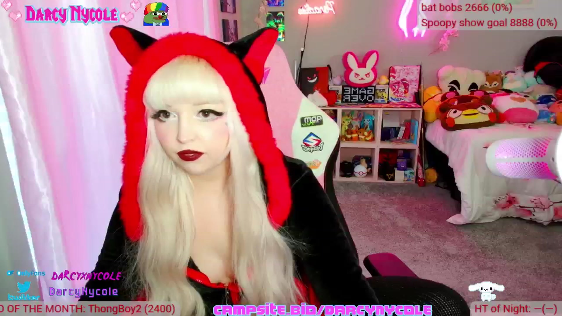 Gallery image thumbnail from DarcyNycole's myfreecams stream on, 10/20/2024, 24:04 image 2 of 20