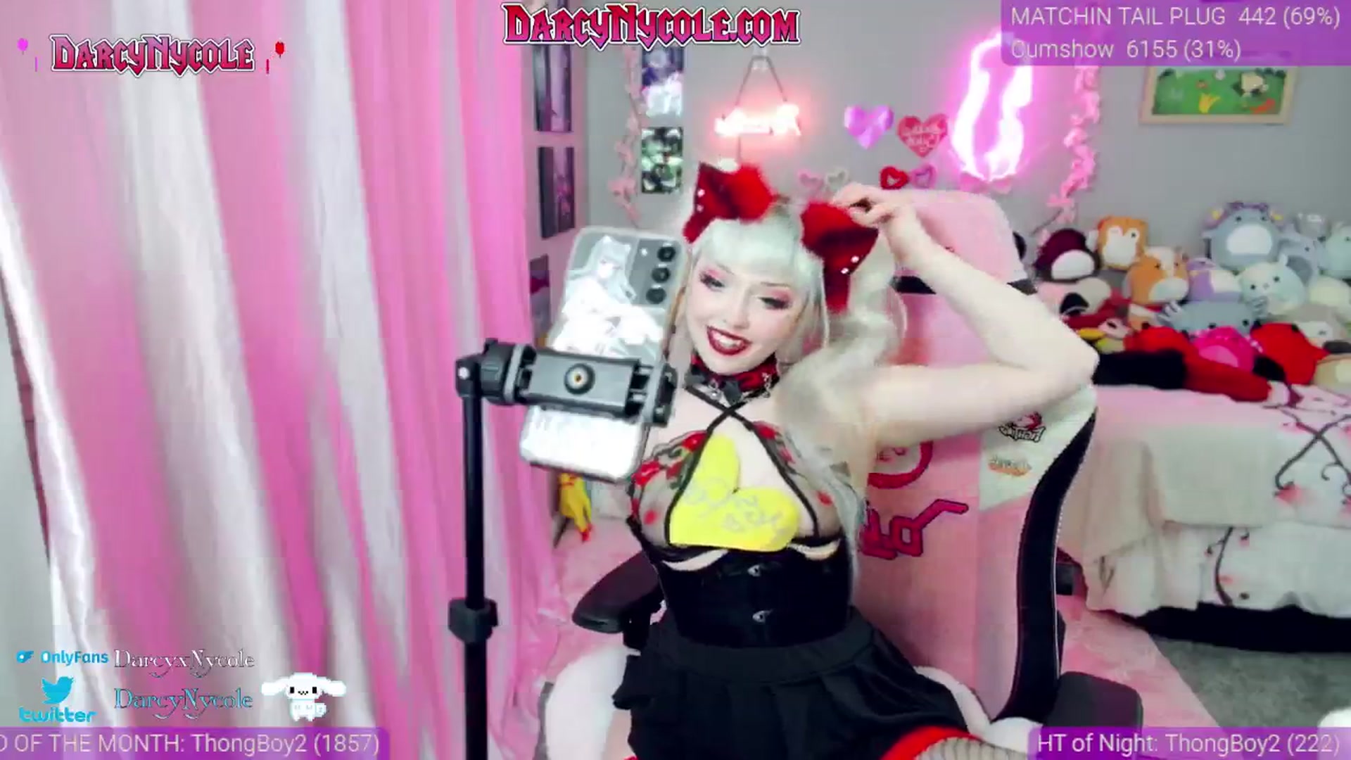 Gallery image thumbnail from DarcyNycole's myfreecams stream on, 02/02/2025, 09:41 image 9 of 20