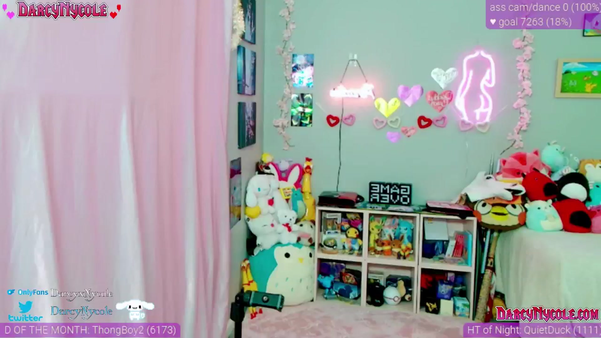Gallery image thumbnail from DarcyNycole's myfreecams stream on, 02/23/2025, 10:27 image 8 of 20