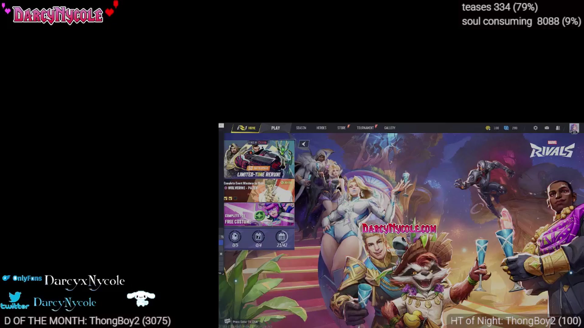Gallery image thumbnail from DarcyNycole's myfreecams stream on, 05/27/2025, 08:51 image 8 of 20