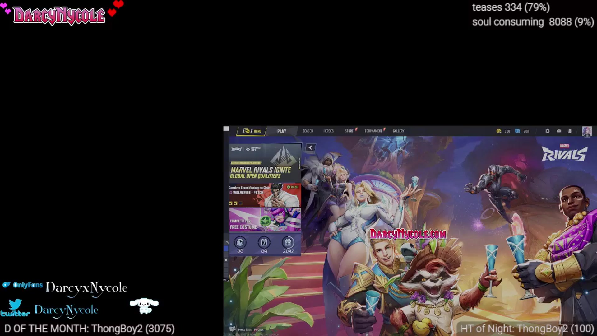Gallery image thumbnail from DarcyNycole's myfreecams stream on, 05/27/2025, 08:51 image 7 of 20
