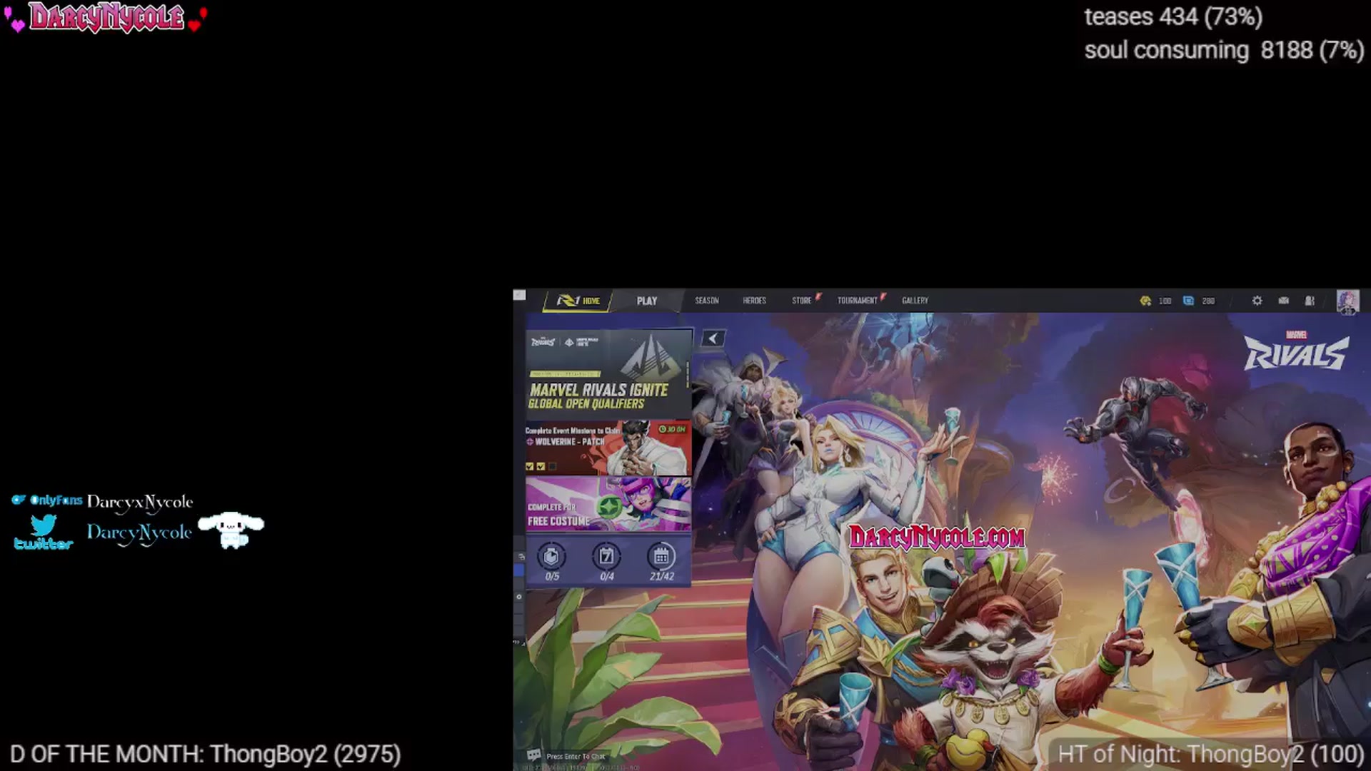 Gallery image thumbnail from DarcyNycole's myfreecams stream on, 05/27/2025, 08:51 image 1 of 20