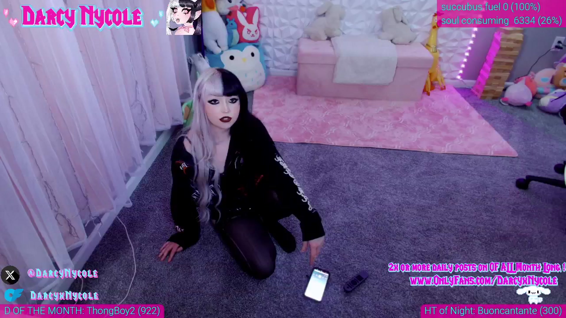Gallery image thumbnail from DarcyNycole's myfreecams stream on, 08/01/2025, 09:31 image 5 of 20