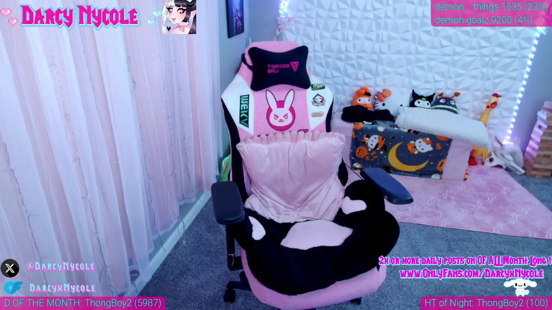 Gallery image thumbnail from DarcyNycole's myfreecams stream on, 09/21/2025, 12:39 image 2 of 20