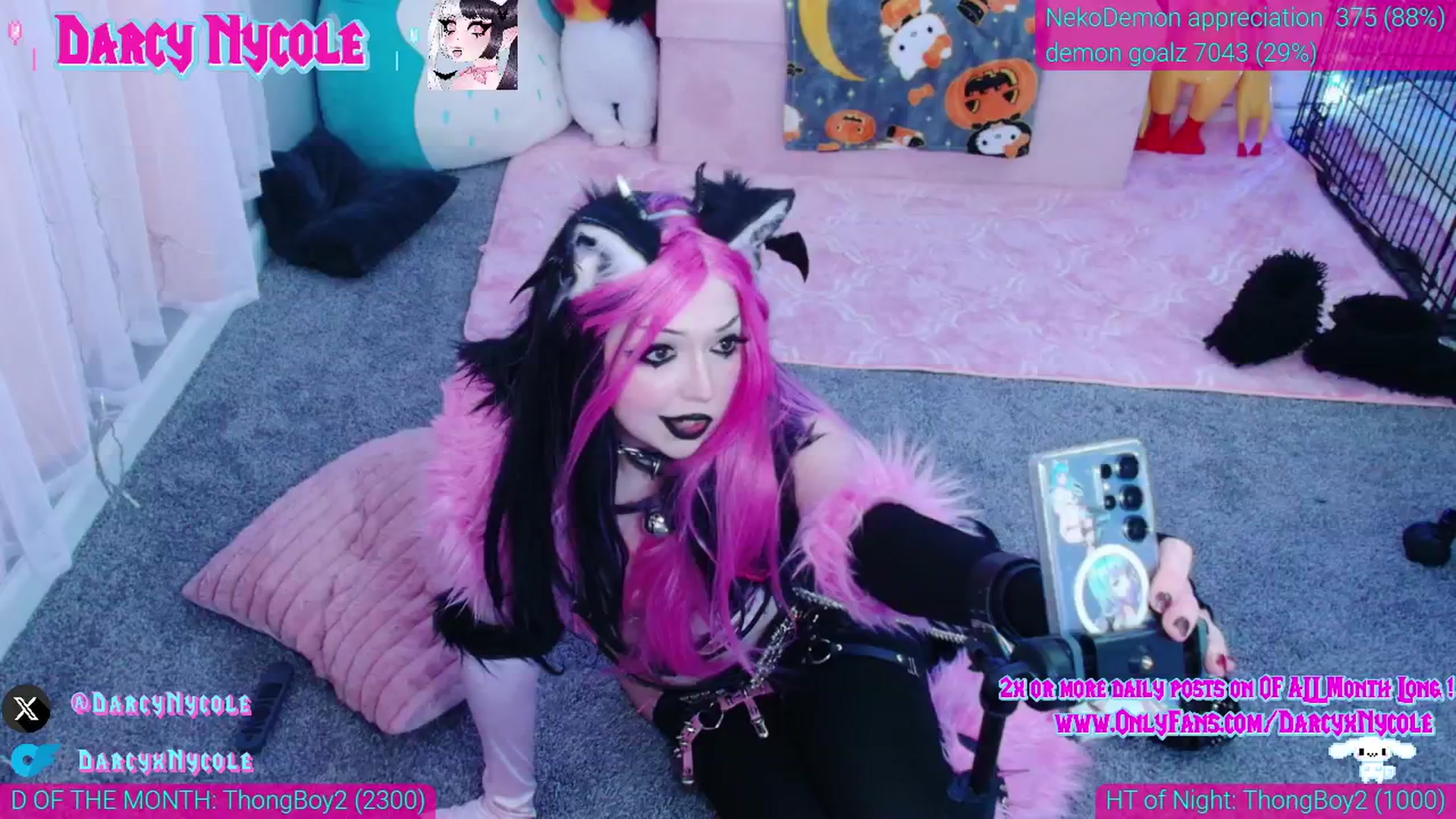 Gallery image thumbnail from DarcyNycole's myfreecams stream on, 10/16/2025, 09:28 image 18 of 20