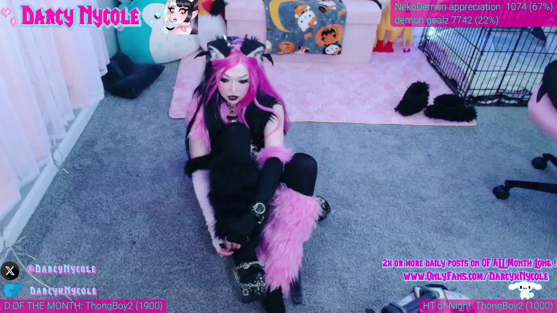 Gallery image thumbnail from DarcyNycole's myfreecams stream on, 10/16/2025, 09:28 image 8 of 20