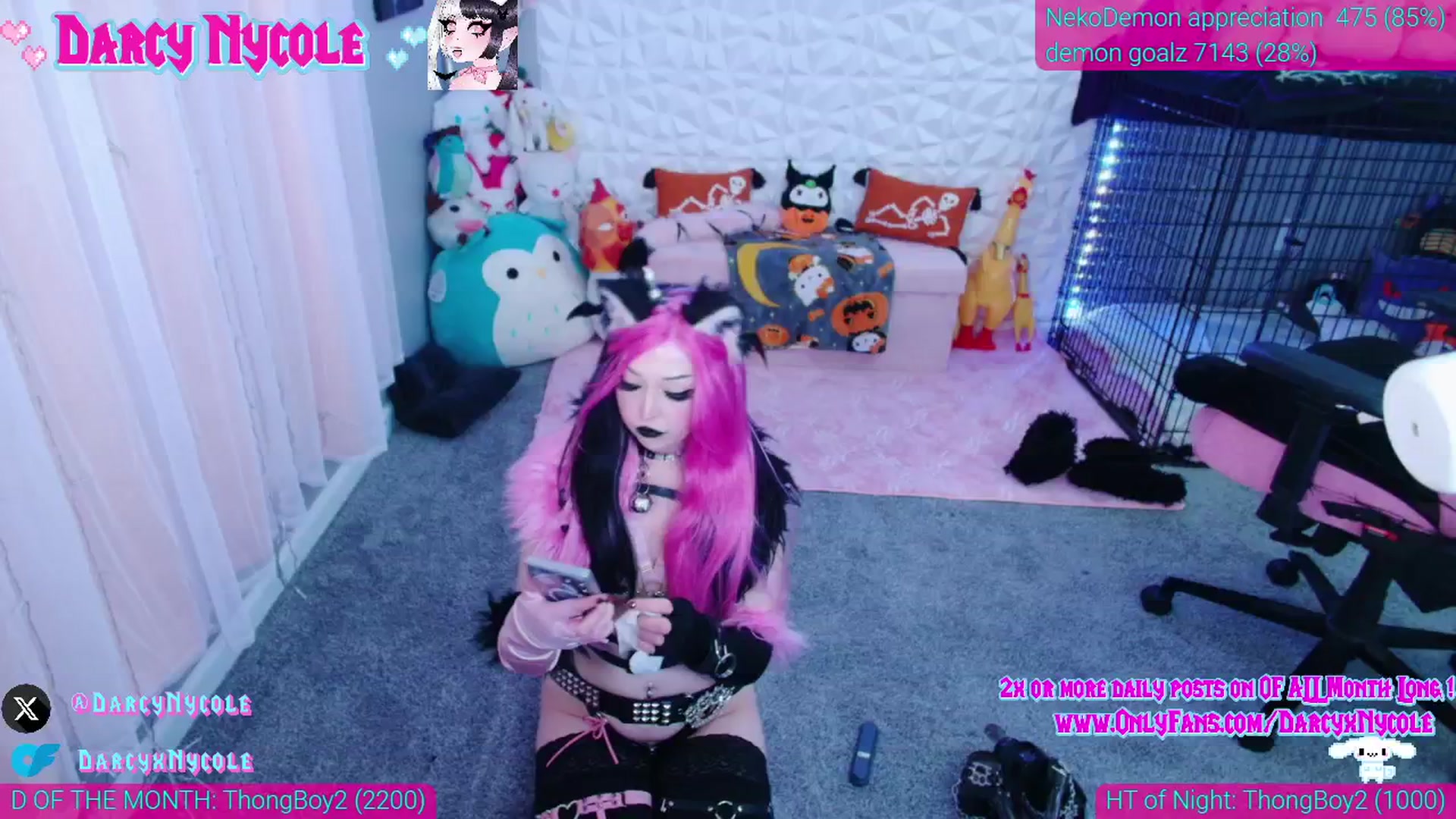 Gallery image thumbnail from DarcyNycole's myfreecams stream on, 10/16/2025, 09:28 image 15 of 20