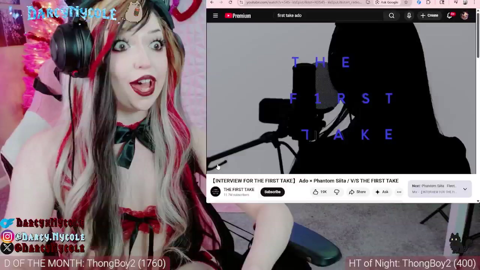 Gallery image thumbnail from DarcyNycole's myfreecams stream on, 02/03/2026, 08:05 image 7 of 20