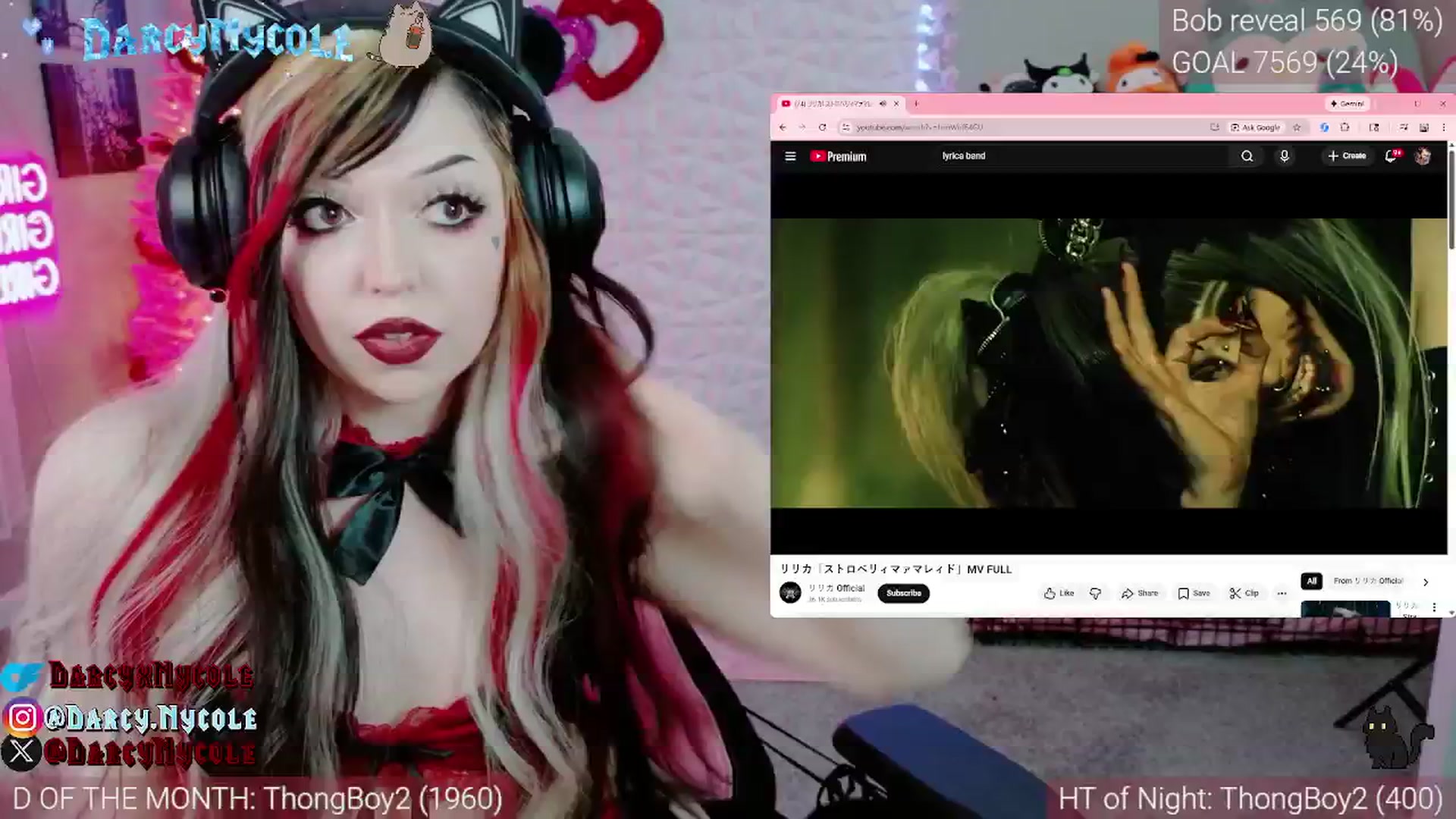 Gallery image thumbnail from DarcyNycole's myfreecams stream on, 02/03/2026, 08:05 image 11 of 20