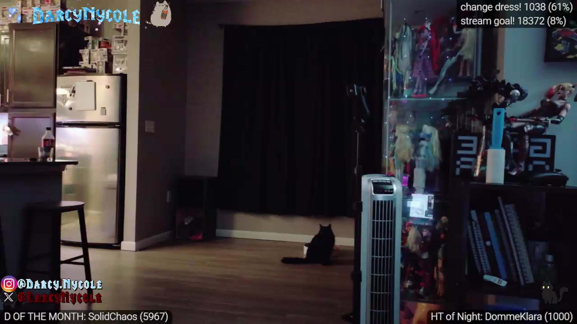 Gallery image thumbnail from DarcyNycole's myfreecams stream on, 06/01/2026, 01:47 image 8 of 20