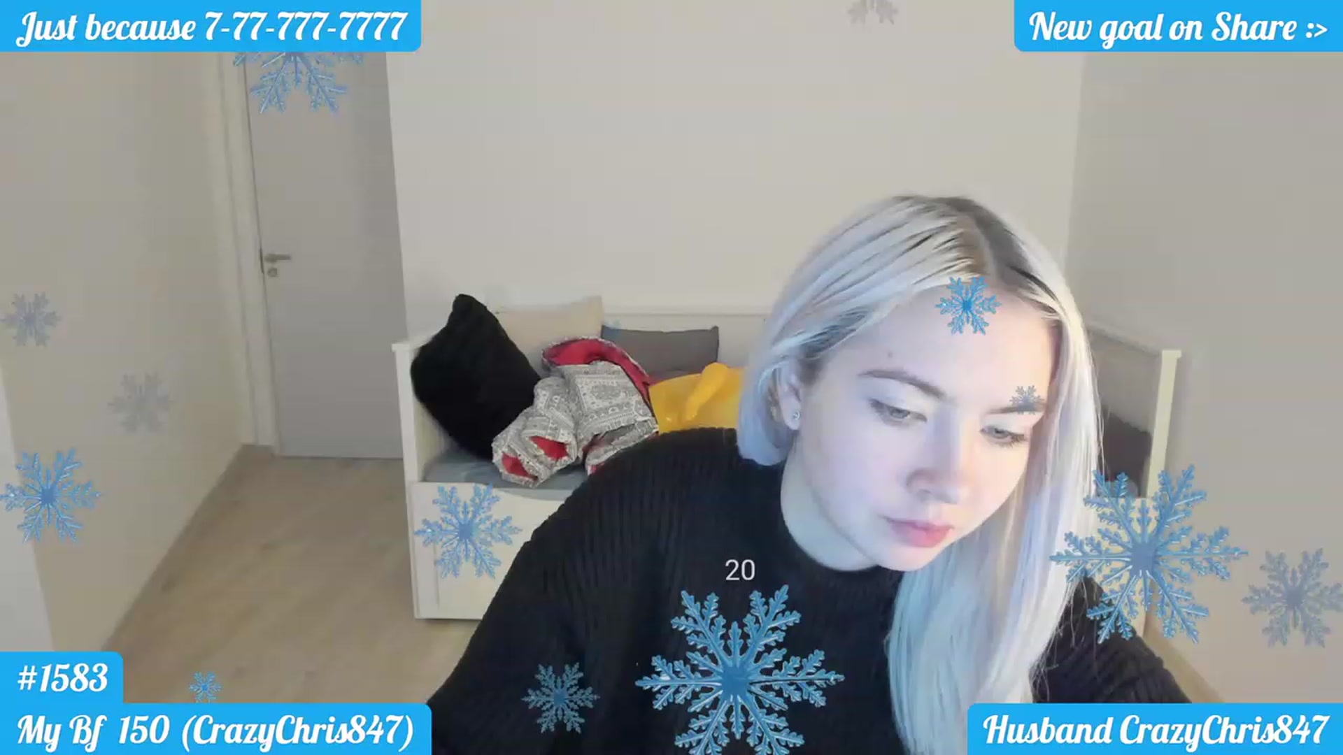 Gallery image thumbnail from DariaDash's myfreecams stream on, 12/22/2022, 06:58 image 16 of 20
