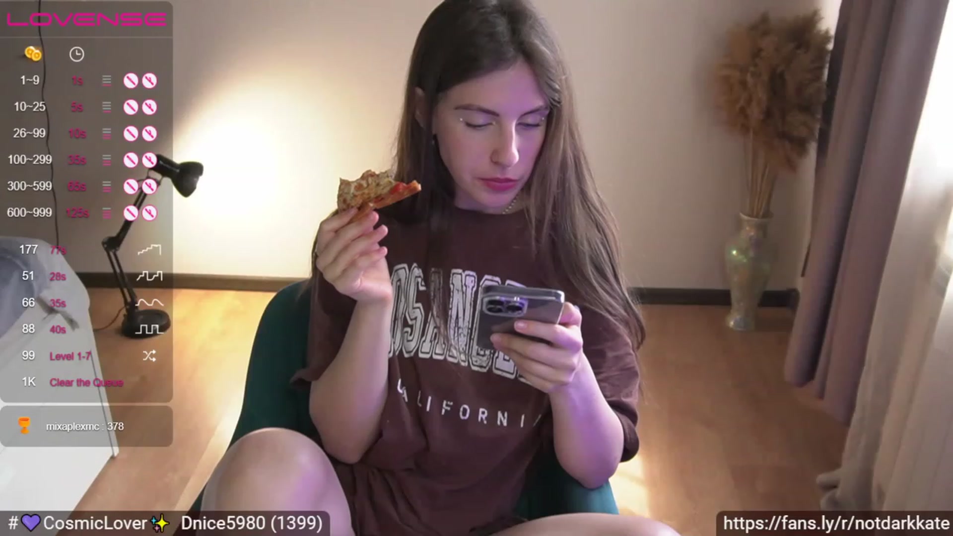 Gallery image thumbnail from DarkKate's myfreecams stream on, 06/14/2023, 09:13 image 11 of 20