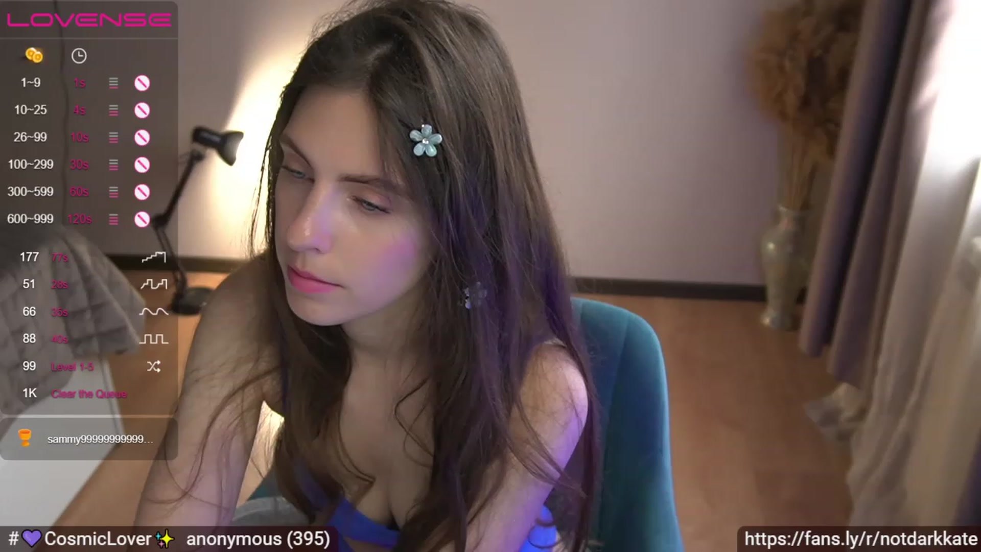 Gallery image thumbnail from DarkKate's myfreecams stream on, 06/20/2023, 07:17 image 16 of 20