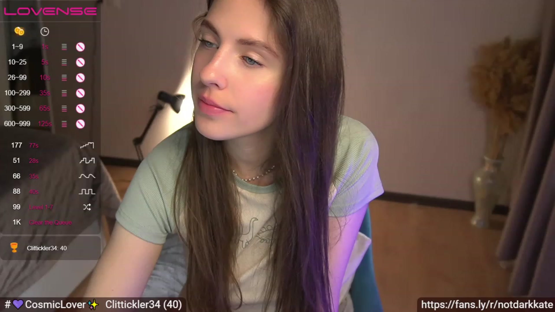 Gallery image thumbnail from DarkKate's myfreecams stream on, 06/26/2023, 04:13 image 17 of 20