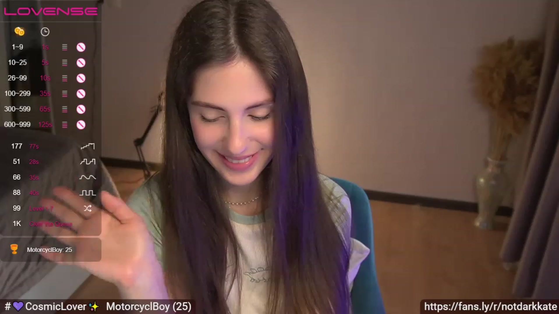 Gallery image thumbnail from DarkKate's myfreecams stream on, 06/26/2023, 04:13 image 11 of 20