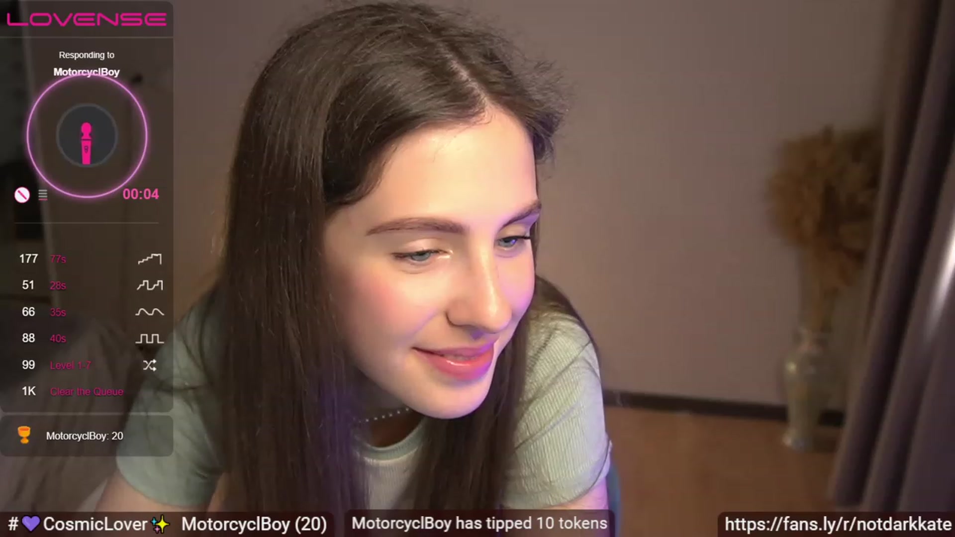 Gallery image thumbnail from DarkKate's myfreecams stream on, 06/26/2023, 04:13 image 8 of 20